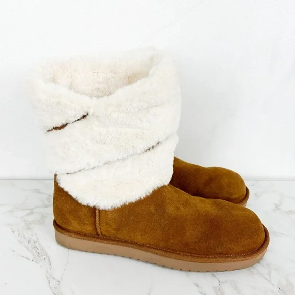 Koolaburra by UGG Dezi Short Mid Calf Boot Sz 10